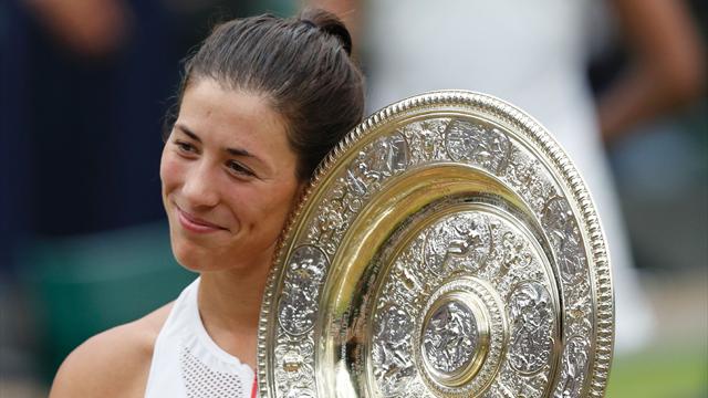 Muguruza wins Wimbledon title after overpowering Williams