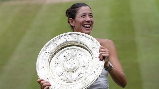 Wimbledon 2017, Garbiñe Muguruza-Venus Williams: Días de gloria y título histórico 7-5 y 6-0