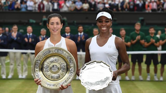 Garbiñe Muguruza-Venus Williams, il meglio della finale in 166"