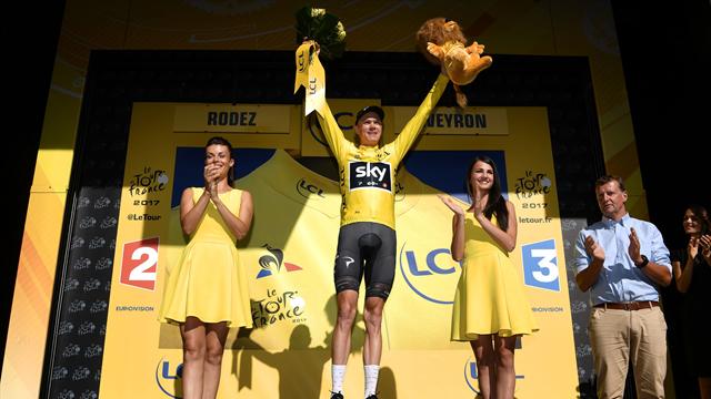 Matthews claims Stage 14, Froome catches Aru to reclaim yellow jersey