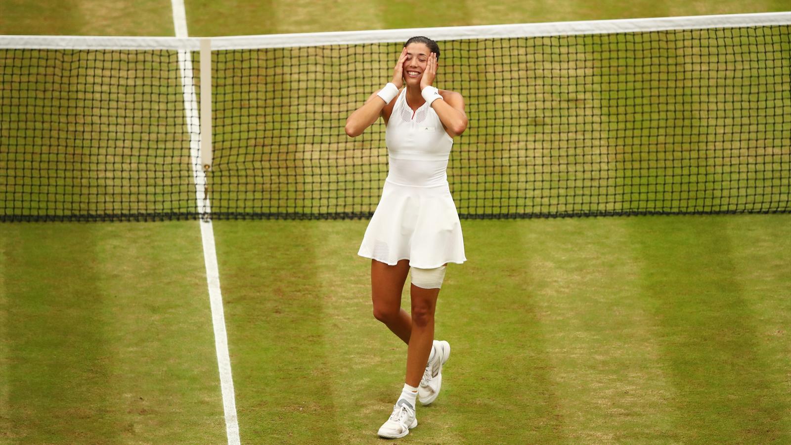 Wimbledon : finale dames - Garbiñe Muguruza :