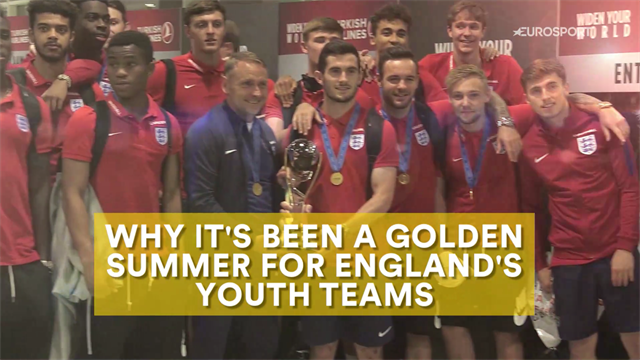 The boys of summer: England's amazing youth success in 2017 The boys of summer: England's amazing youth success in 2017