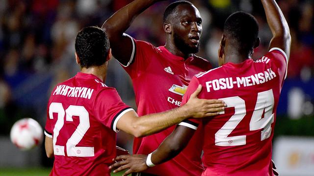 Mourinho praises 'unselfish' Lukaku after debut in LA