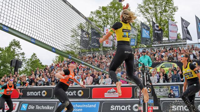Beach-Duo Ludwig/Walkenhorst mit Schwächen bei Comeback