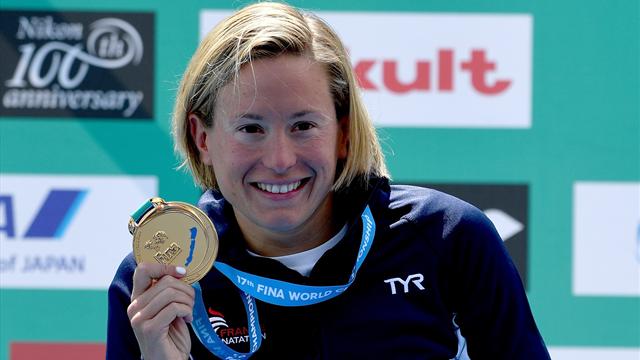 Rio ne l'a pas coulée : Muller de nouveau championne du monde sur le 10km en eau libre