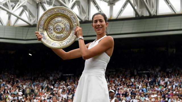 Wimbledon champion Garbine Muguruza insists she does not care about her ranking