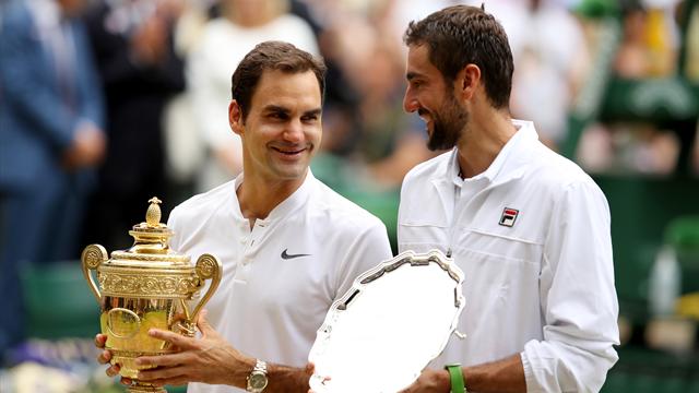 Wimbledon 2017, Federer a Cilic: "Jugar con una lesión es muy cruel, eres un héroe"