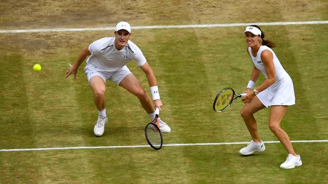 Hingis und Murray gewinnen Mixed in Wimbledon