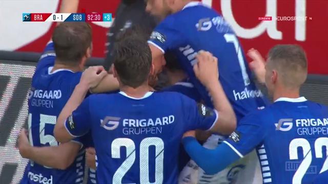 Sarpsborg 08 følte seg snytt – så dukket Mortensen opp på overtid mot Brann: – Fantastisk