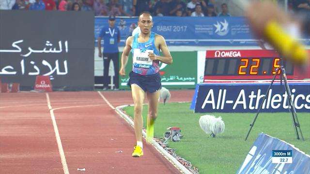 Athlete accidentally runs 200m alone after false start Athlete accidentally runs 200m alone after false start