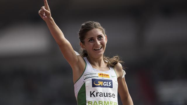 Diamond League: Krause und Holzdeppe stark