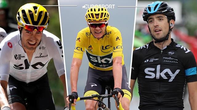 Tour de Francia 2017: Mikel (x2), principales responsables del maillot amarillo de Froome