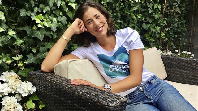 La felicidad de Muguruza resplandece en la cena de campeones de Wimbledon