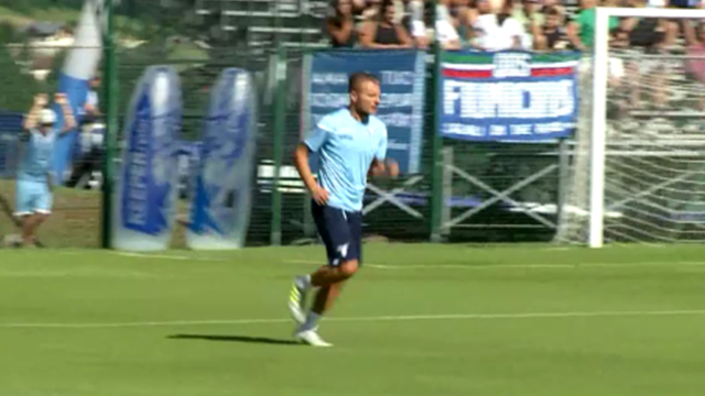 Lazio-Top 11 Radio Club 9-1: doppietta di Immobile Lazio-Top 11 Radio Club 9-1: doppietta di Immobile