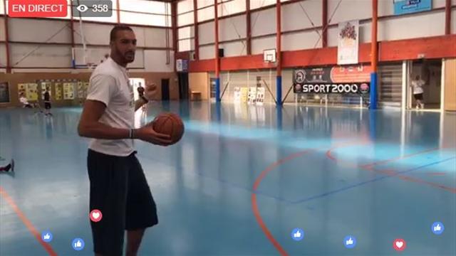 Rudy Gobert a répondu à toutes vos questions... et mouillé le maillot