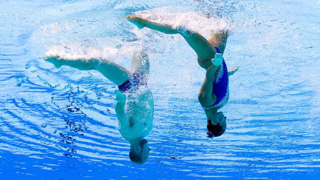 Synchronschwimmer Stoepel bei WM-Premiere im Mixed-Finale Achter