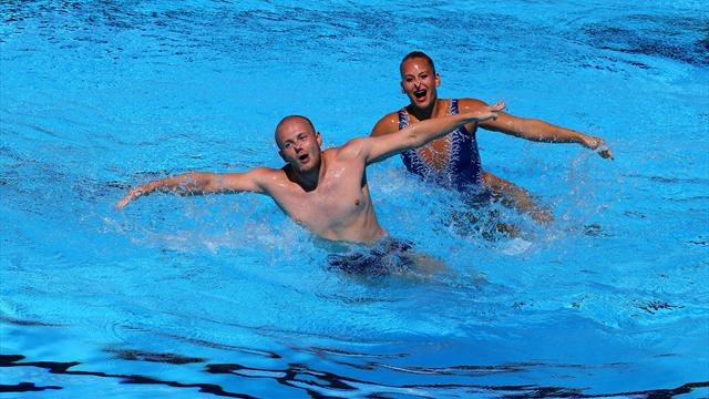 Erster deutscher Synchronschwimmer Stoepel bei WM-Premiere im Mixed-Finale Achter
