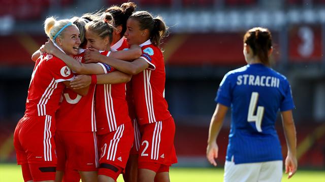 Dusel-Sieg für Russlands Frauen gegen Italien