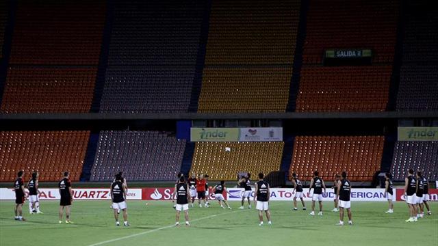 River Plate retoma los entrenamientos con sus refuerzos pero sin el ecuatoriano Mina