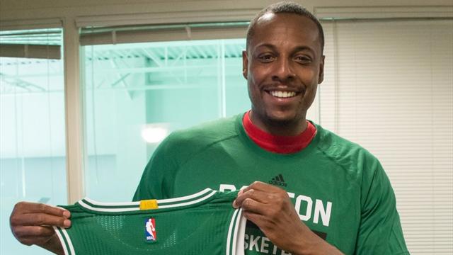 Paul Pierce kariyerini Celtics formasıyla noktaladı