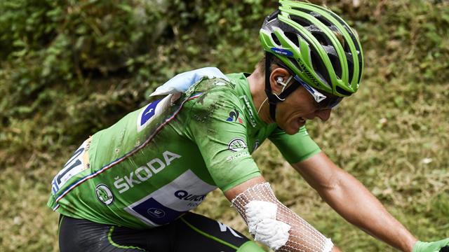 Marcel Kittel yeşil mayoyla Tour de France'ı terk etti