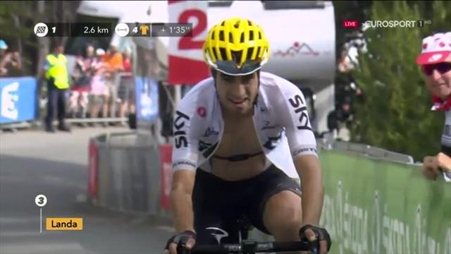 Tour de France: Chris Froome concedes just four seconds after stage 18