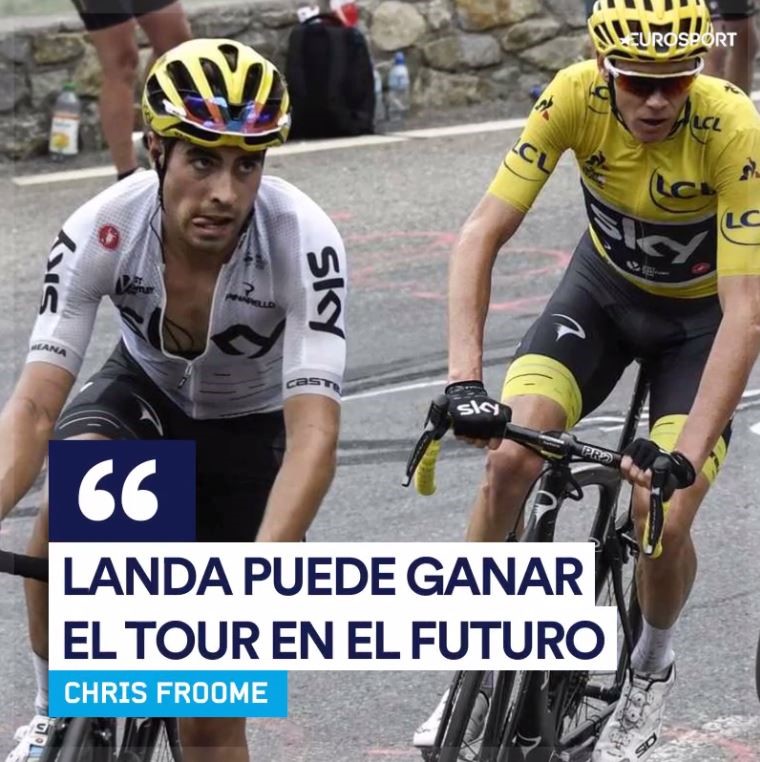 Chris Froome - Mikel Landa - Quote