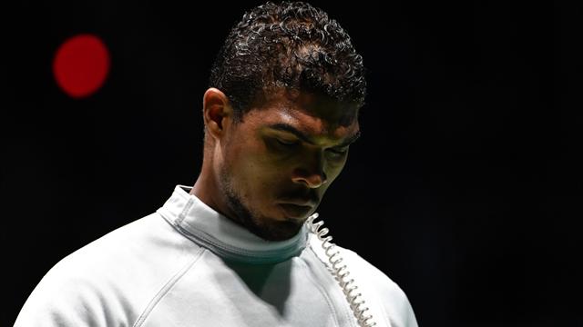 Eliminé d'entrée à l'épée, Borel est tombé de haut