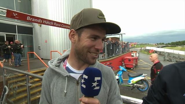 Mark Cavendish: Cal Crutchlow's teaching my son to ride! Mark Cavendish: Cal Crutchlow's teaching my son to ride!