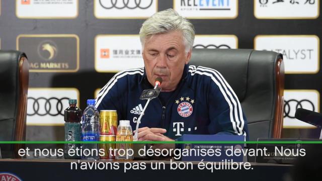 Ancelotti, mécontent : « Je ne vous dirai pas ce que j’ai dit aux joueurs… »