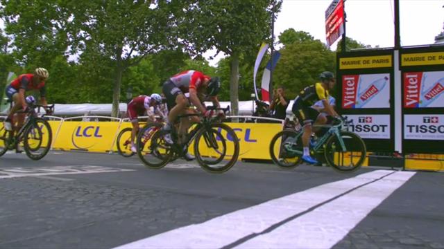 Edvald på pallen i Paris – nederlender vant etter knallsterk