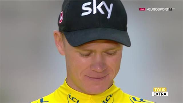 Froome: "Il Tour più duro di sempre, per 'colpa' delle prestazioni dei miei rivali" Froome: "Il Tour più duro di sempre, per 'colpa' delle prestazioni dei miei rivali"