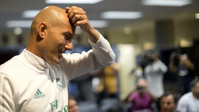 Zidane coincide con Florentino: "Todos podemos mejorar, los árbitros también"