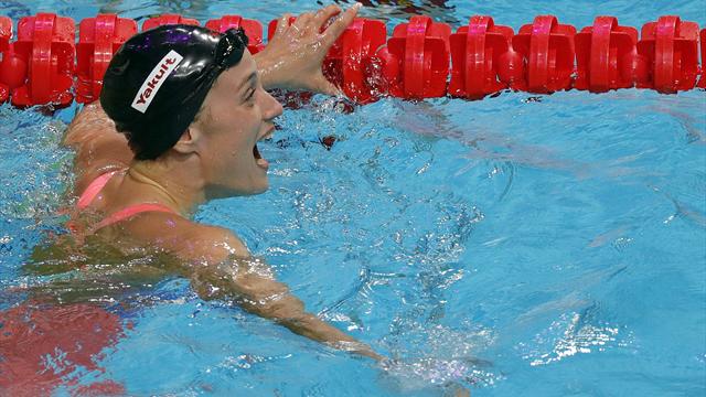 Mireia Belmonte bate el récord mundial de 400 estilos con otro oro en la Copa del Mundo