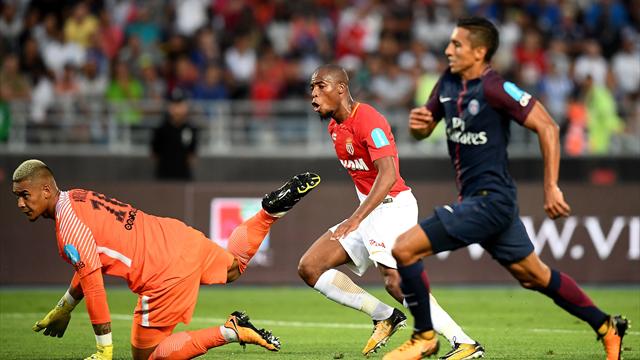 Le but du 1-0 de Monaco : Un joli piqué de Sidibé devant Areola