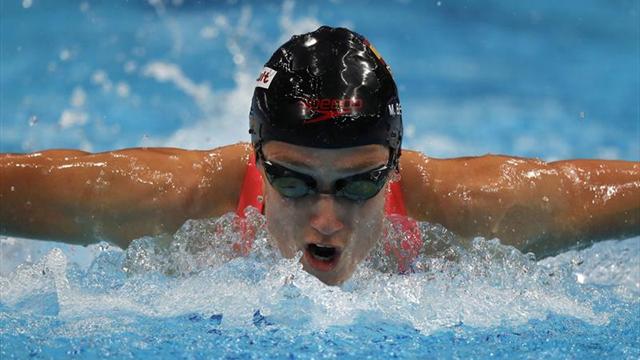 Belmonte, contenta con las tres medallas, no piensa en cambiar su programa