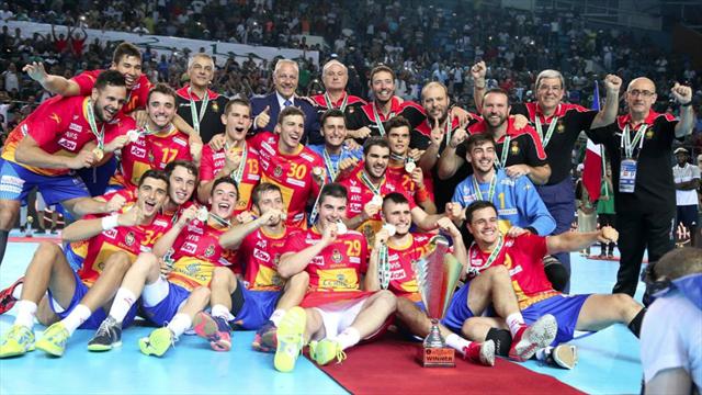 Dinamarca-España: Los Hispanos Júnior se cuelgan un oro mundial histórico (38-39)