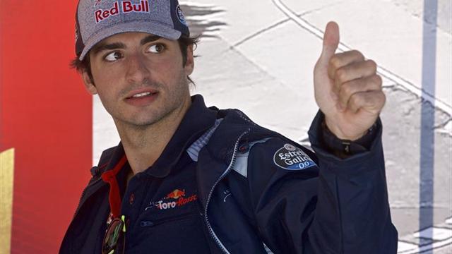 Sainz: "Ha sido una media jornada de test muy productiva"