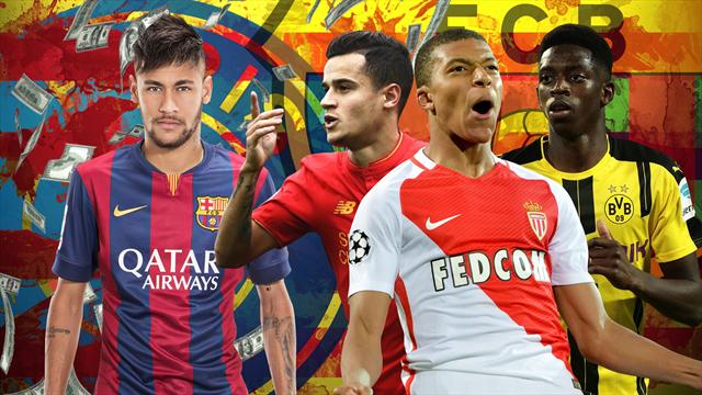 Euro Papers: Neymar deal funds Barca spree for Mbappe, Coutinho and Dembele Euro Papers: Neymar deal funds Barca spree for Mbappe, Coutinho and Dembele