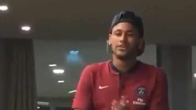 Le bizutage so brasil de Neymar avec le PSG