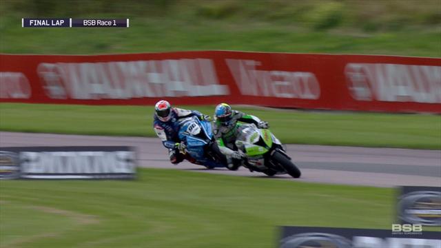 Josh Brookes takes Race 1 in Thruxton Josh Brookes takes Race 1 in Thruxton