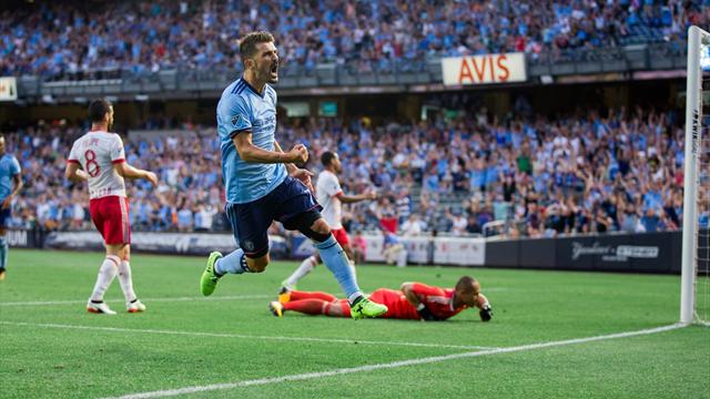 Un triplé de Villa et City arrache le derby de New York Un triplé de Villa et City arrache le derby de New York