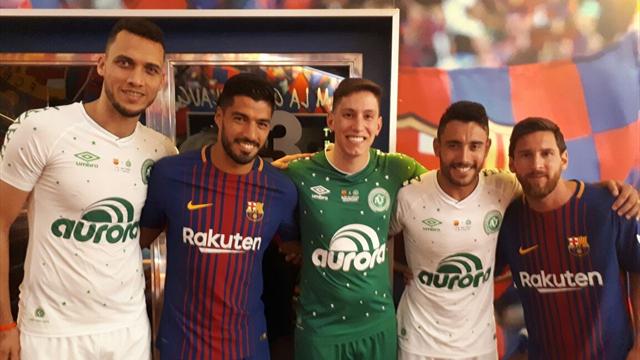 La emotiva camiseta que Chapecoense utilizará ante Barcelona