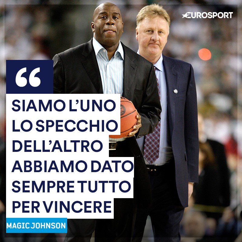 Magic Johnson, Larry Bird quote