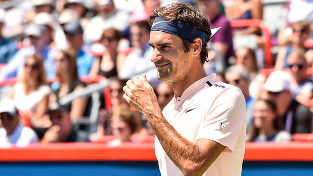 53 minutes et trois jeux perdus : Federer a fait vite et bien pour sa rentrée