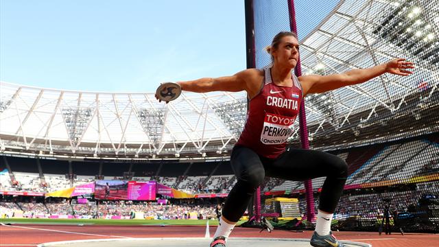 Перкович во второй раз стала чемпионкой мира в метании диска