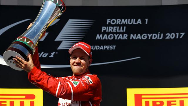 Vettel imzayı attı
