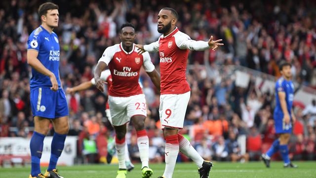 Lacazette a frappé d’entrée, Giroud a conclu le festival : les Frenchies ont régalé l’Emirates