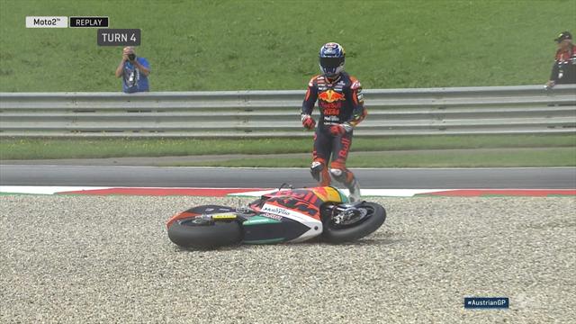 Oliveira kommt in Spielberg zu Sturz Oliveira kommt in Spielberg zu Sturz