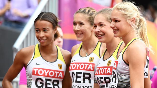 Klasse Vorstellung! Deutsche Frauenstaffeln preschen ins Finale